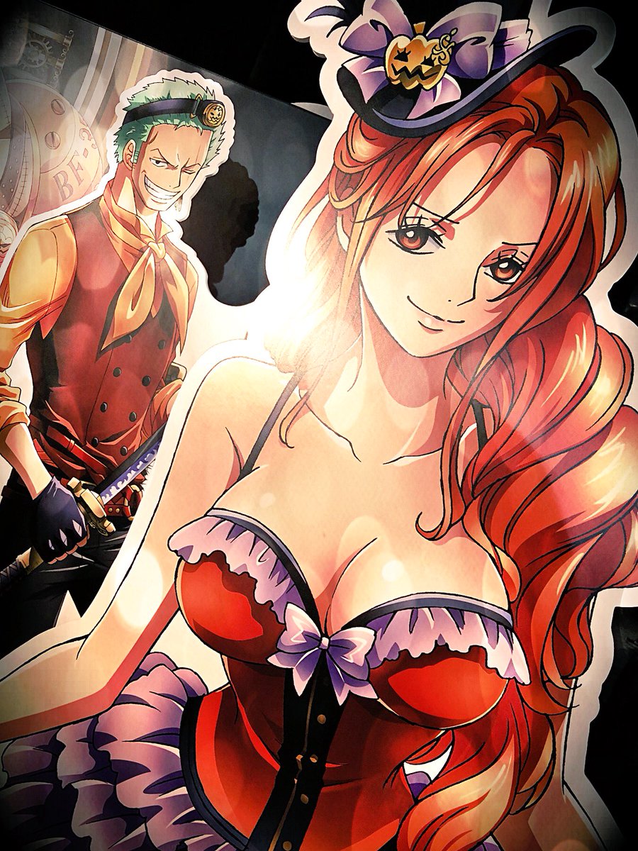 ナミ 東京ワンピースタワー ONEPIECE ハロウィンデザインシート ONE