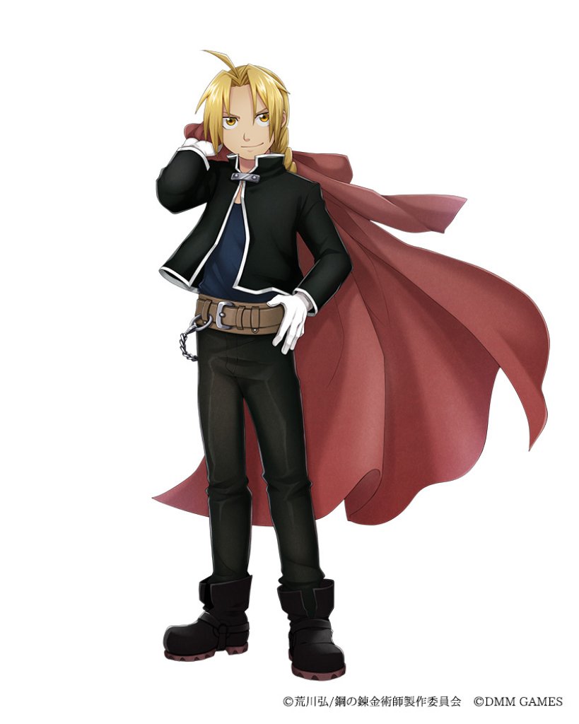 鋼の錬金術師 タロット 海外イラスト エドワードエルリック ハガレン展