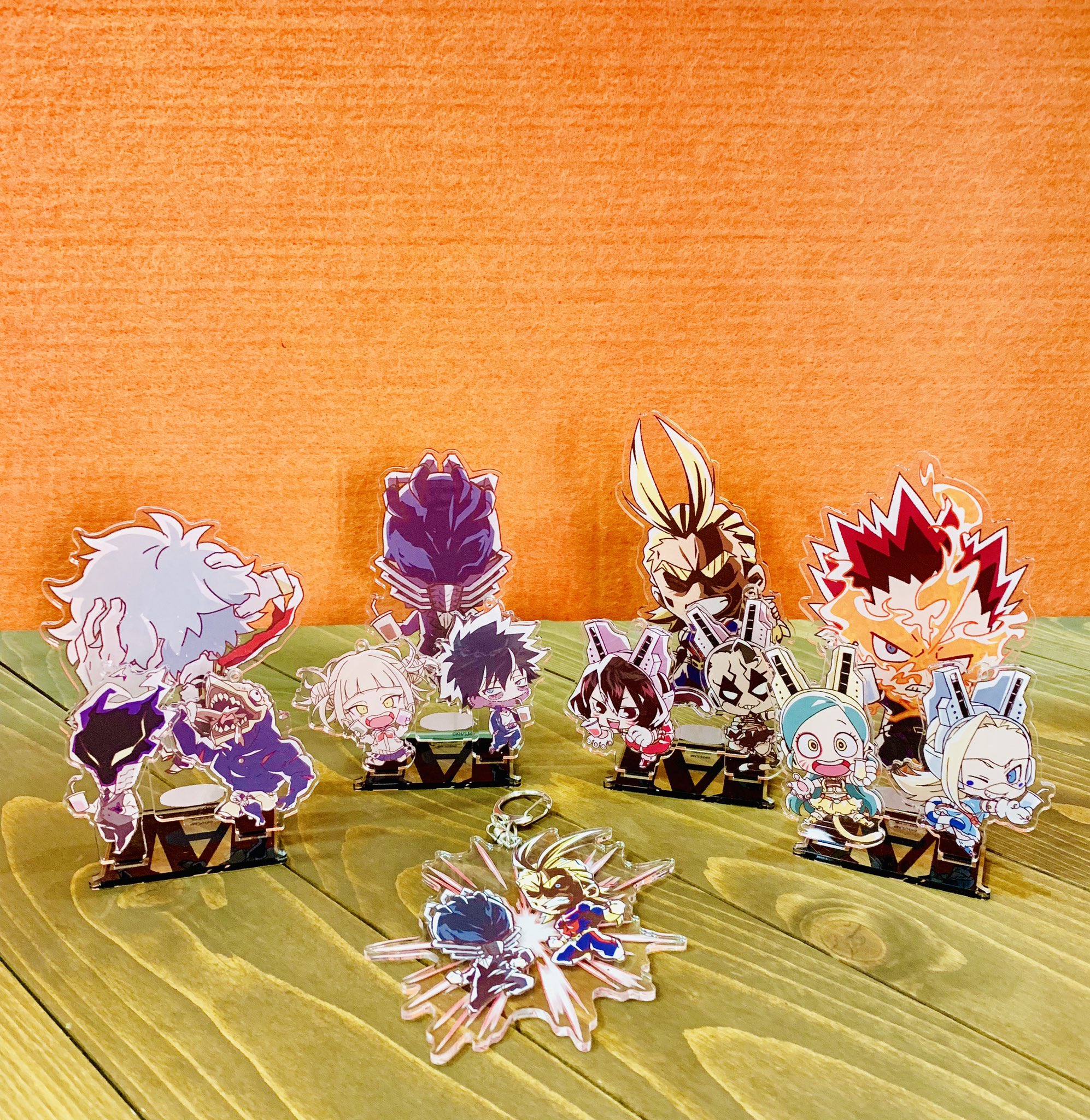 僕のヒーローアカデミア コラボカフェ アクリルキーホルダー 荼毘