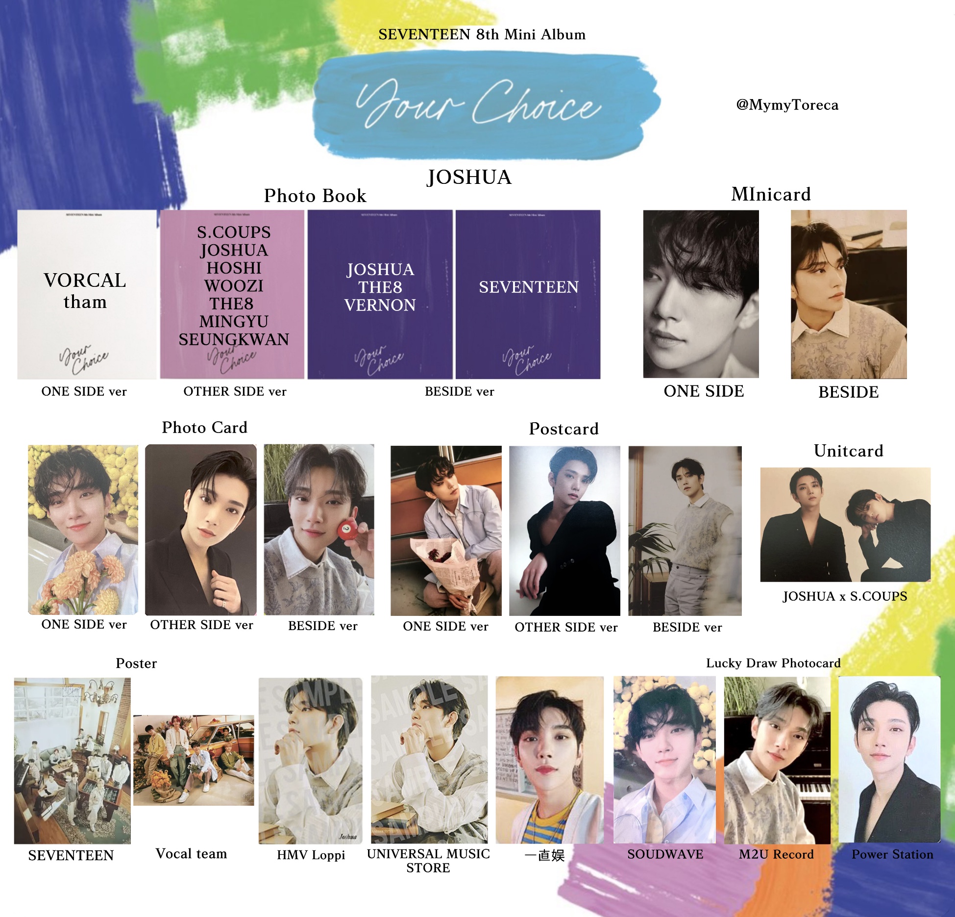 2016 LIKE SEVENTEEN アンコン フォトカードセットA 2016 LIKE