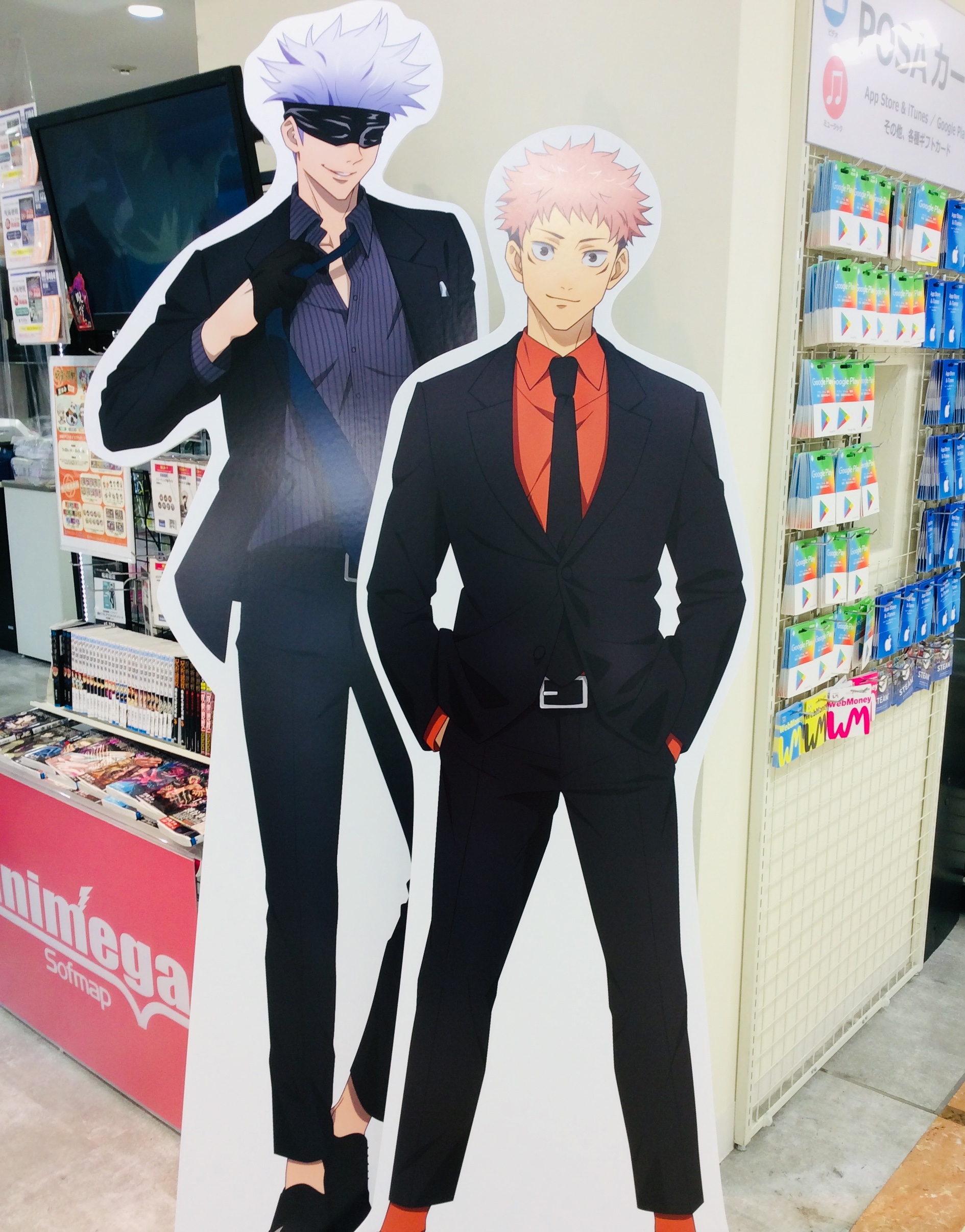 呪術廻戦 五条悟 等身大パネル 呪術廻戦 五条悟 等身大パネル