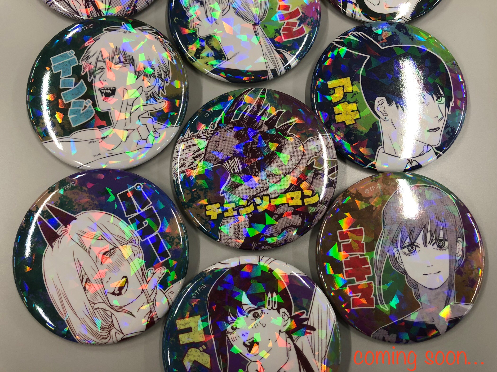 チェンソーマン 東急ホテルズ 缶バッジ コベニ チェンソーマン マキマ