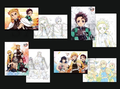 劇場版「鬼滅の刃」無限列車編 劇場物販第三弾】 ・雑誌イラスト