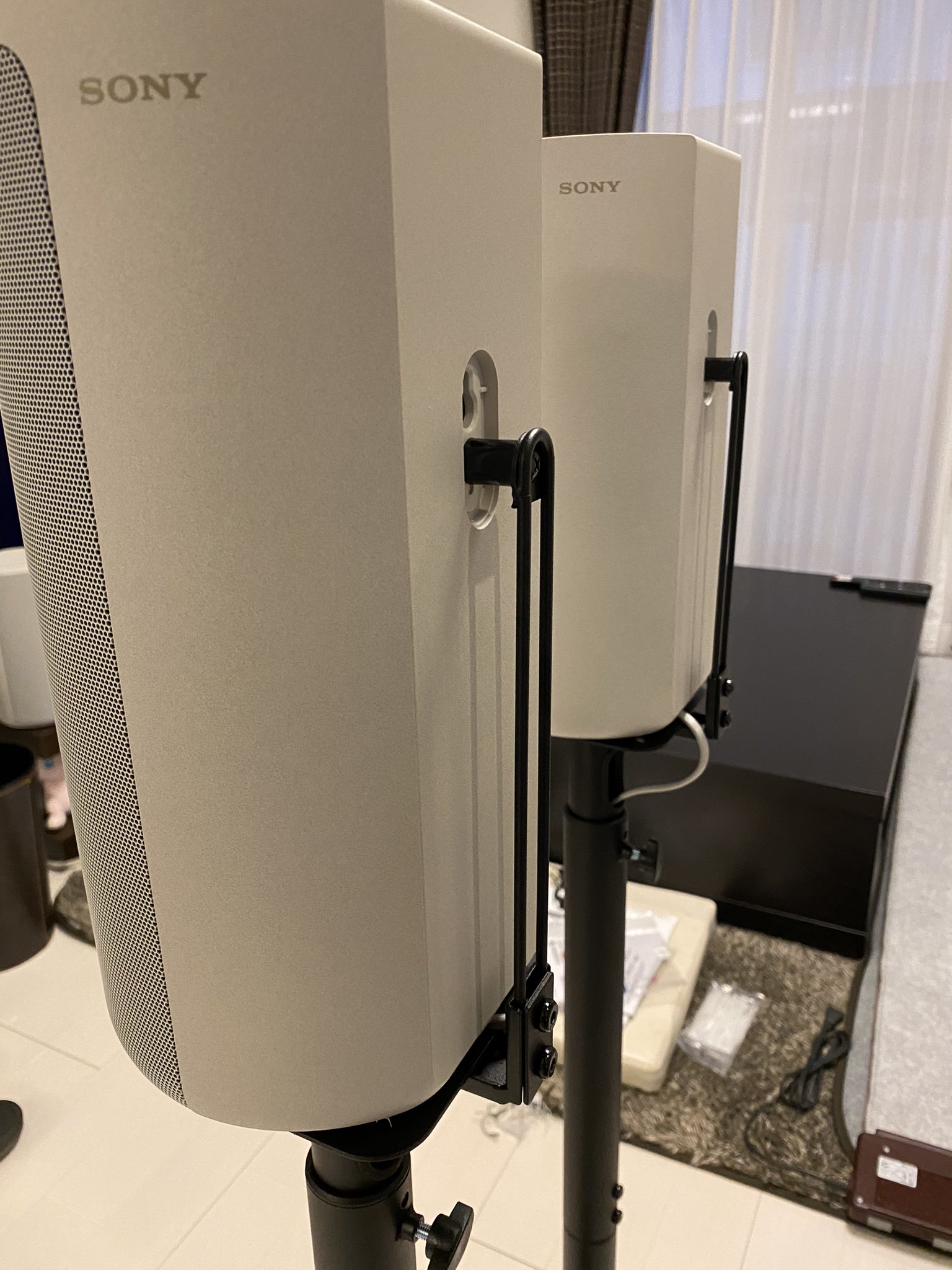 SONY ホームシアターシステム HT-A9、スピーカースタンド付き