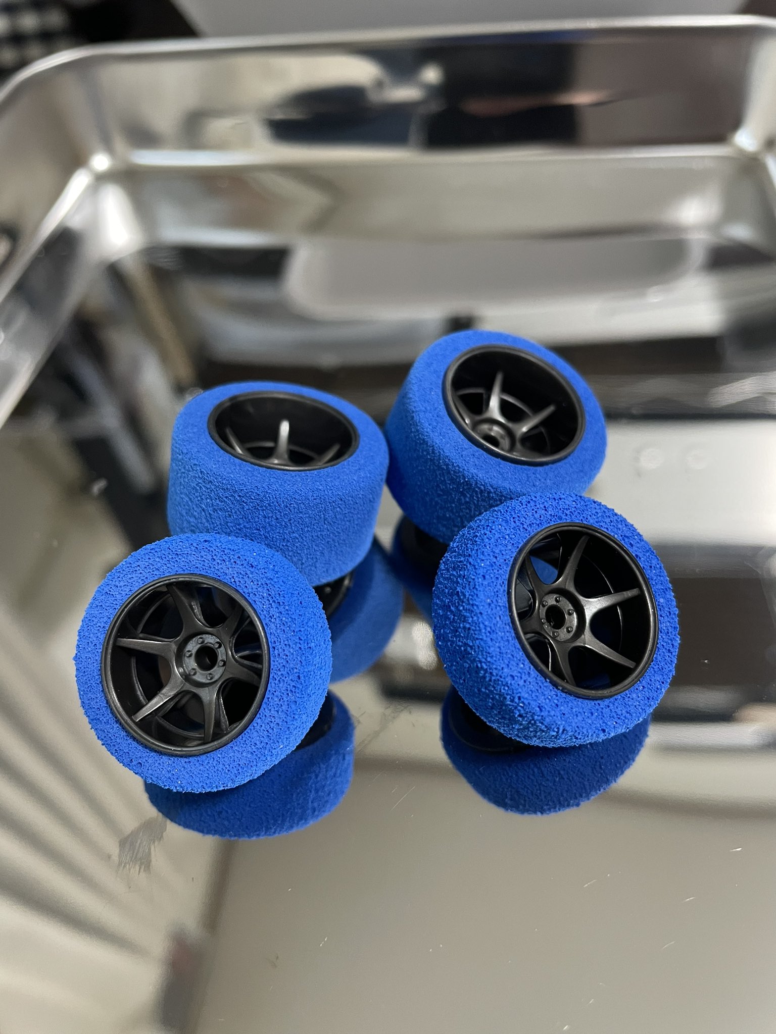 タミヤ ミニ四駆 レストンスポンジタイヤ タミヤ ミニ四駆 小径メッキ