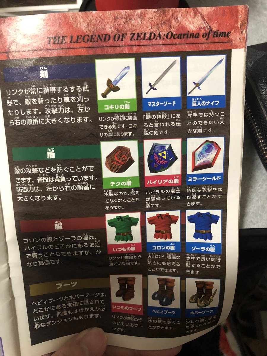 時のオカリナ説明書 時のオカリナ】操作方法まとめ【ゼルダ時オカ