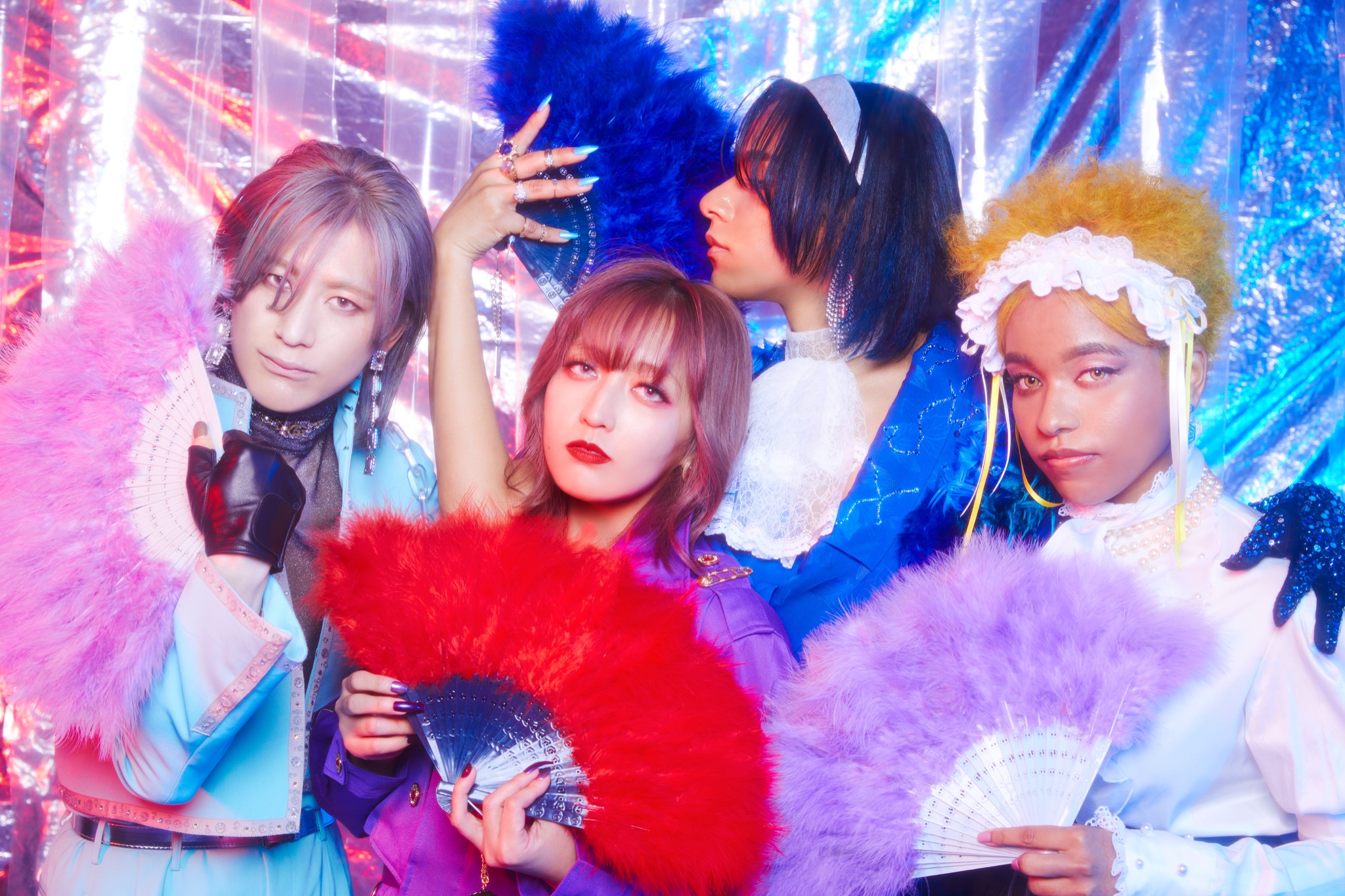 女王蜂 ジュリ扇 夜天決行 女王蜂 ジュリ扇 夜天決行 HYPERBLACKLOVE