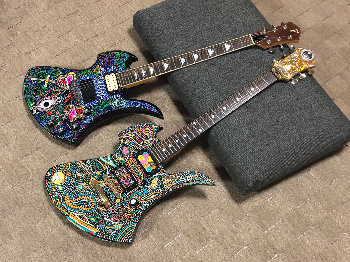 hideモデル再現/アメーバペイズリー/モッキンバード/スルーネック