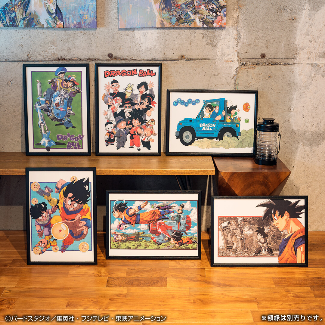 ドラゴンボール 一番くじ ビジュアルボード【新品額縁付】ポスター