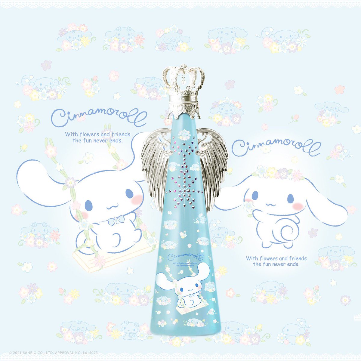 新品】Fillico シナモロールデザイン ミネラルウォーター 羽付き