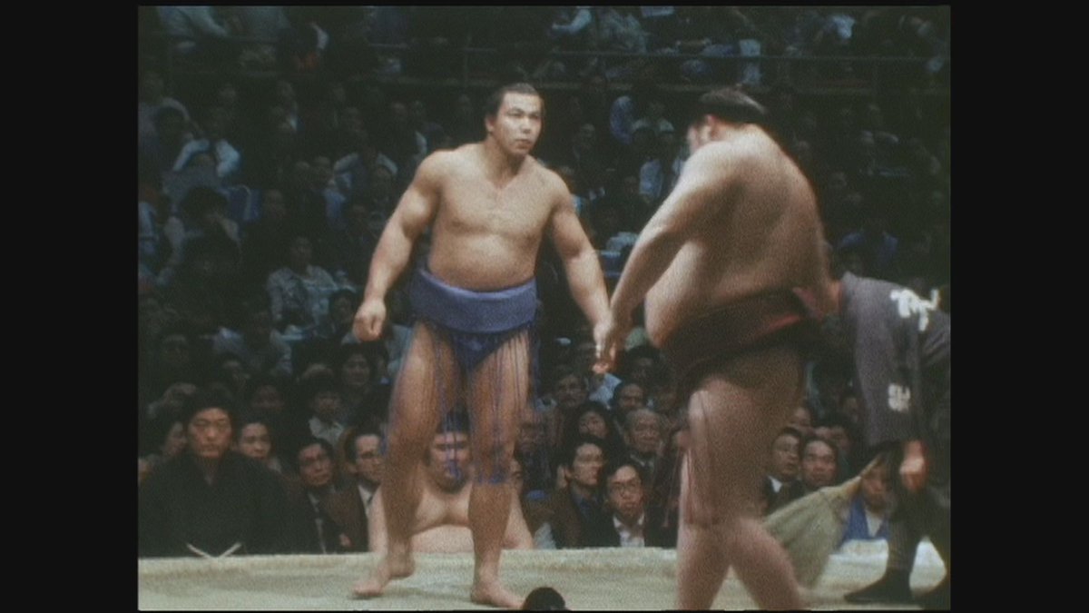 霧島千代の富士北の湖隆の里と伊之助の額 霧島千代の富士北の湖隆の里