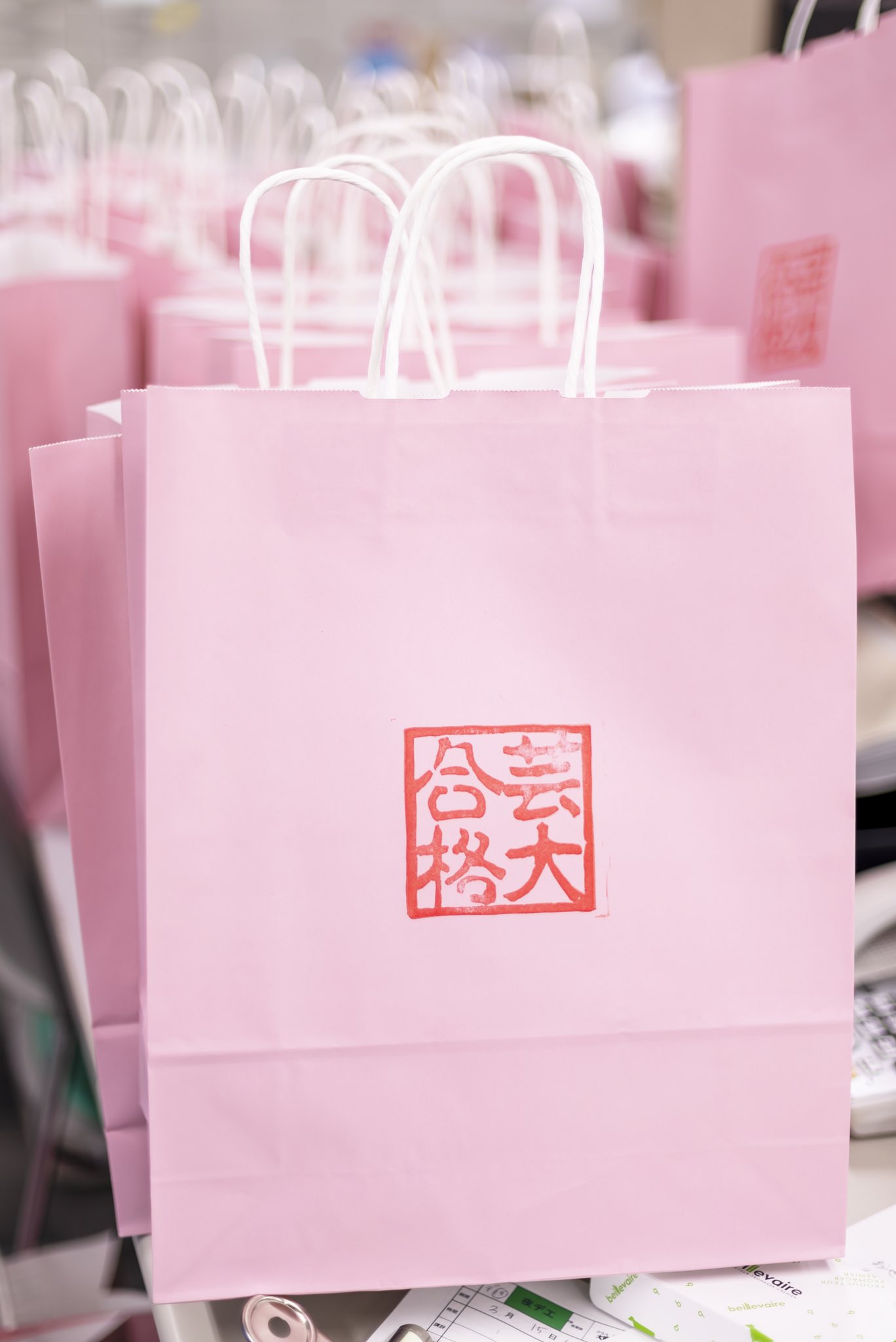 東京藝術大学 合格紙袋