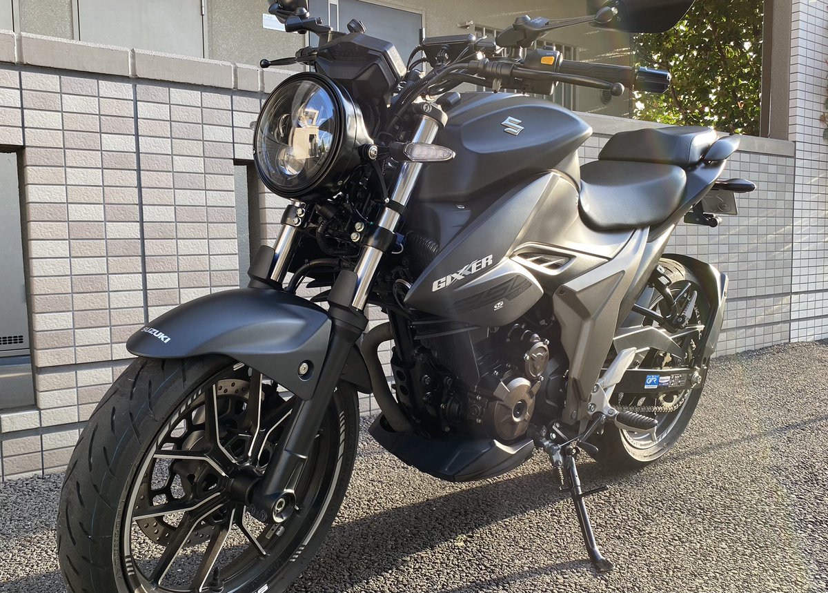 ジクサー250個人的には80点で、-20点が見た目だった。性能良し、コスパ