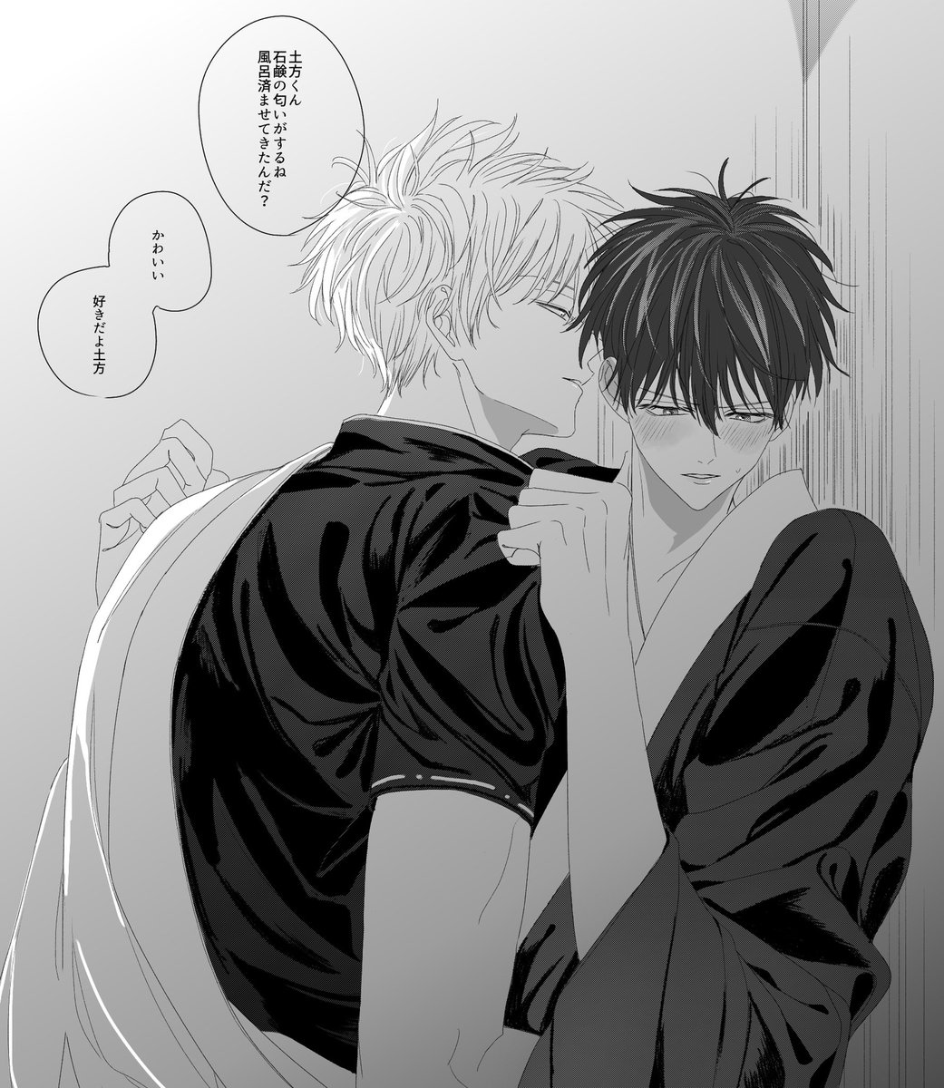 銀魂 銀時 土方 銀魂 土銀 W副長 相身互い 土方十四郎×坂田