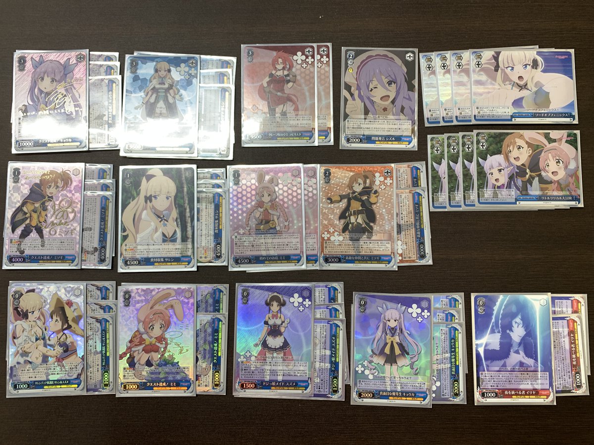 プリコネ デッキ 本扉 デート・ア・ライブ 8本 デッキ ヴァイス