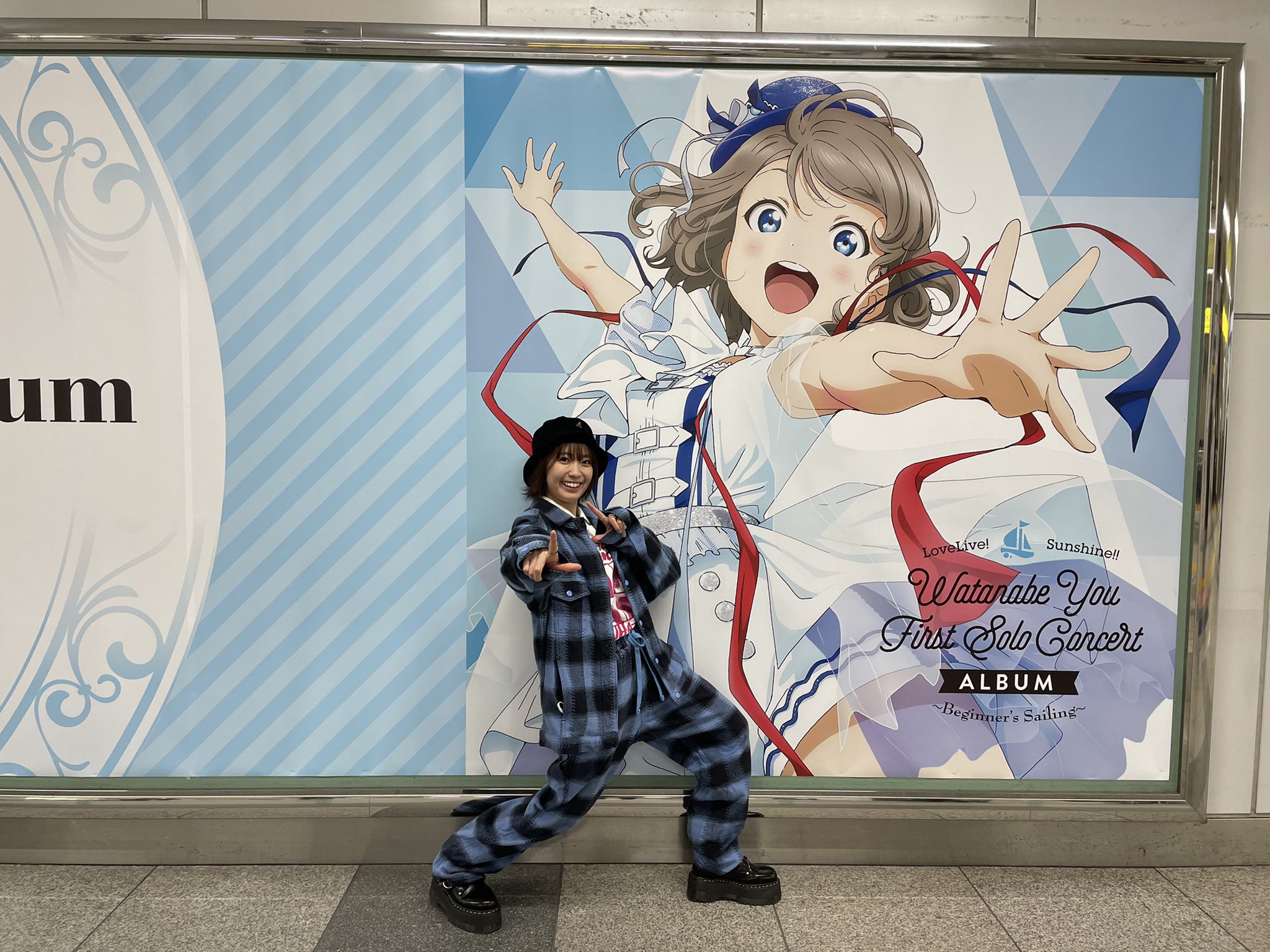 ラブライブサンシャイン Aqours 渡辺曜役 斉藤朱夏 直筆サイン入り