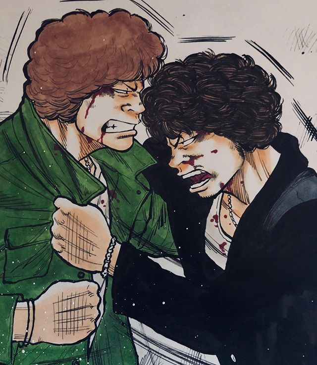 複製原画 リンダマン×花木久里虎 公式ショップ】 マカロン様 クローズ