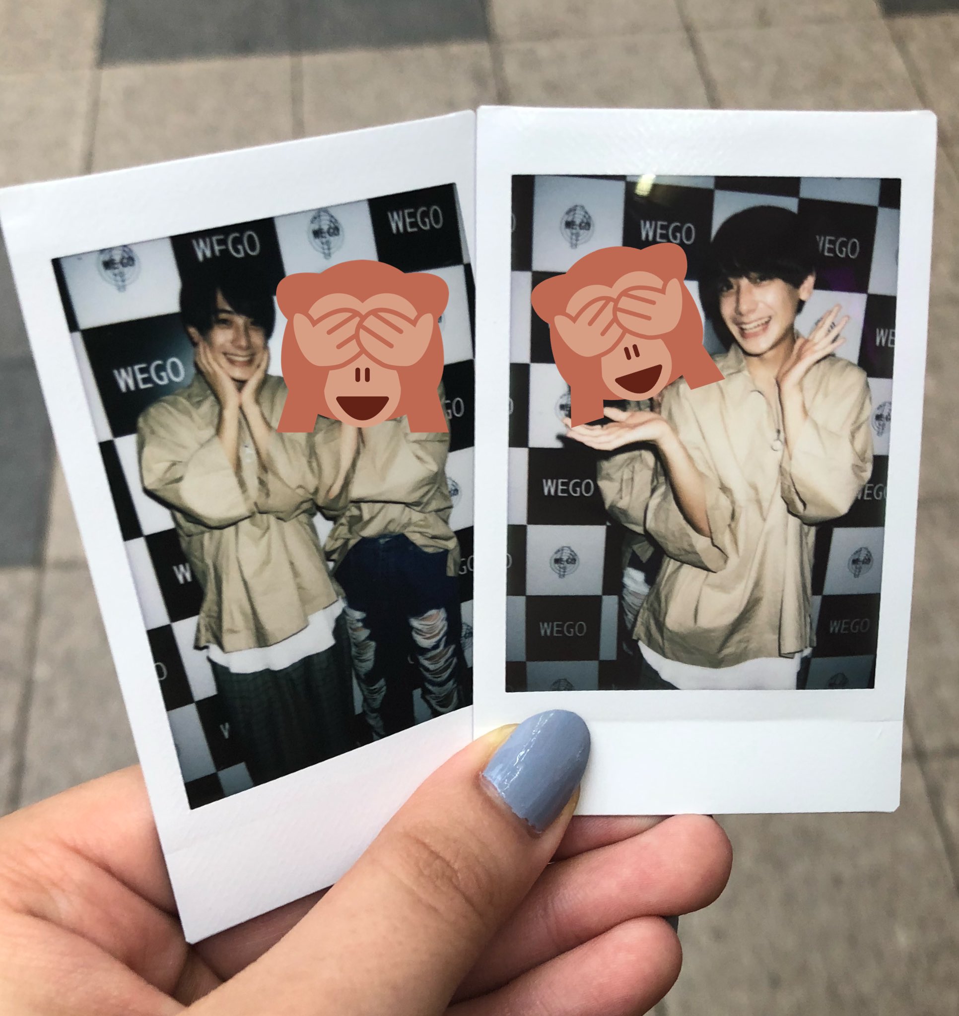 小西詠斗チェキサイン