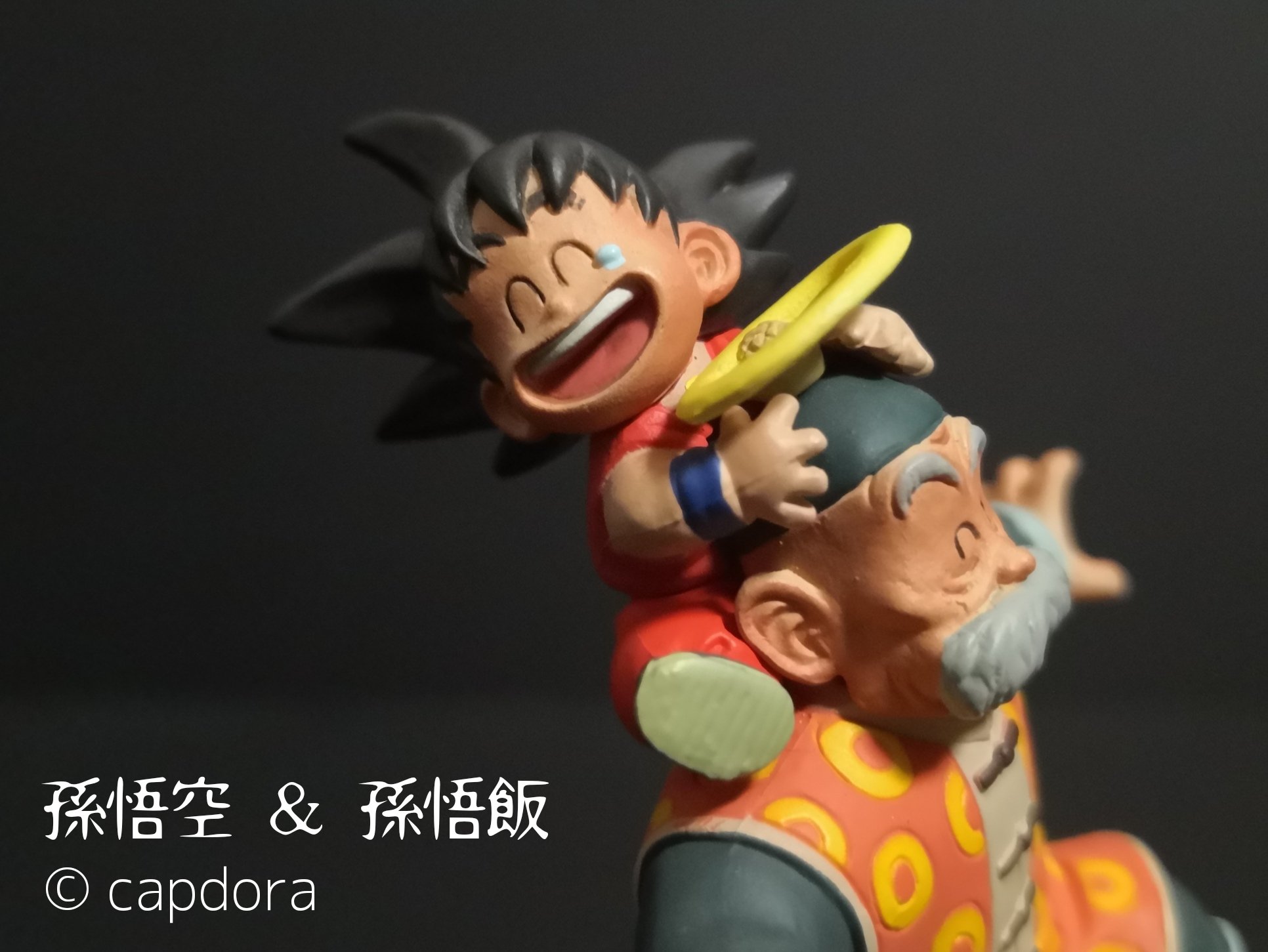 ドラゴンボールカプセル メモリーズ編 孫悟空&孫悟飯(じっちゃん