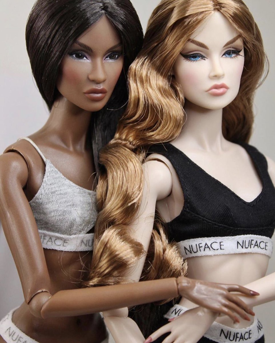 Birds of a feather. #Repost @luxefashiondolls My Essence Dominique