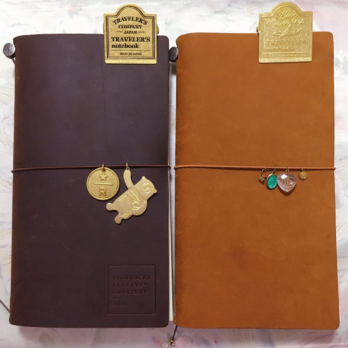 スターバックス ロースタリー トラベラーズノート ブルー ブラス