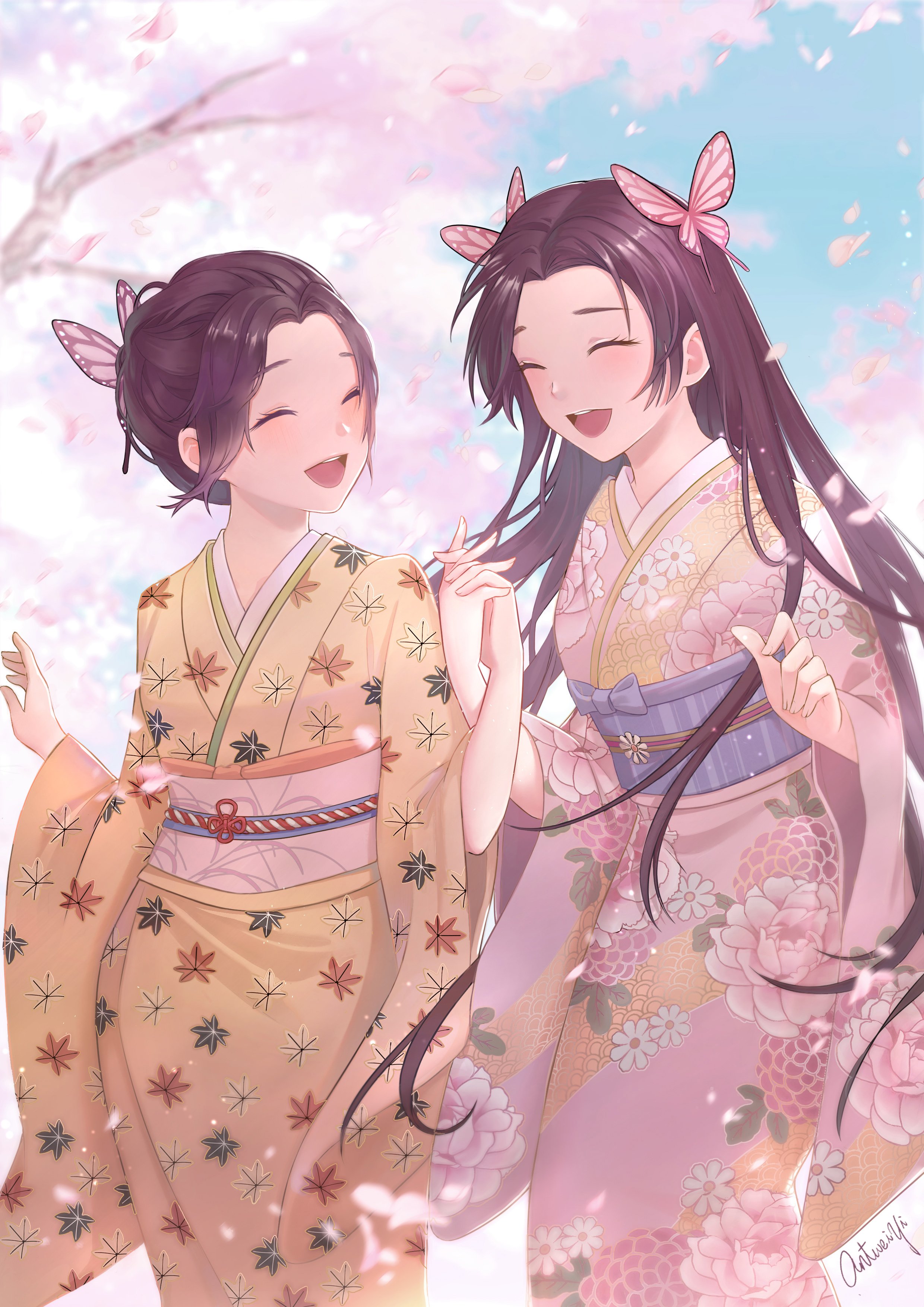 まとめ売り＊鬼滅の刃 胡蝶しのぶ 胡蝶カナエ 胡蝶姉妹 まとめ売り＊