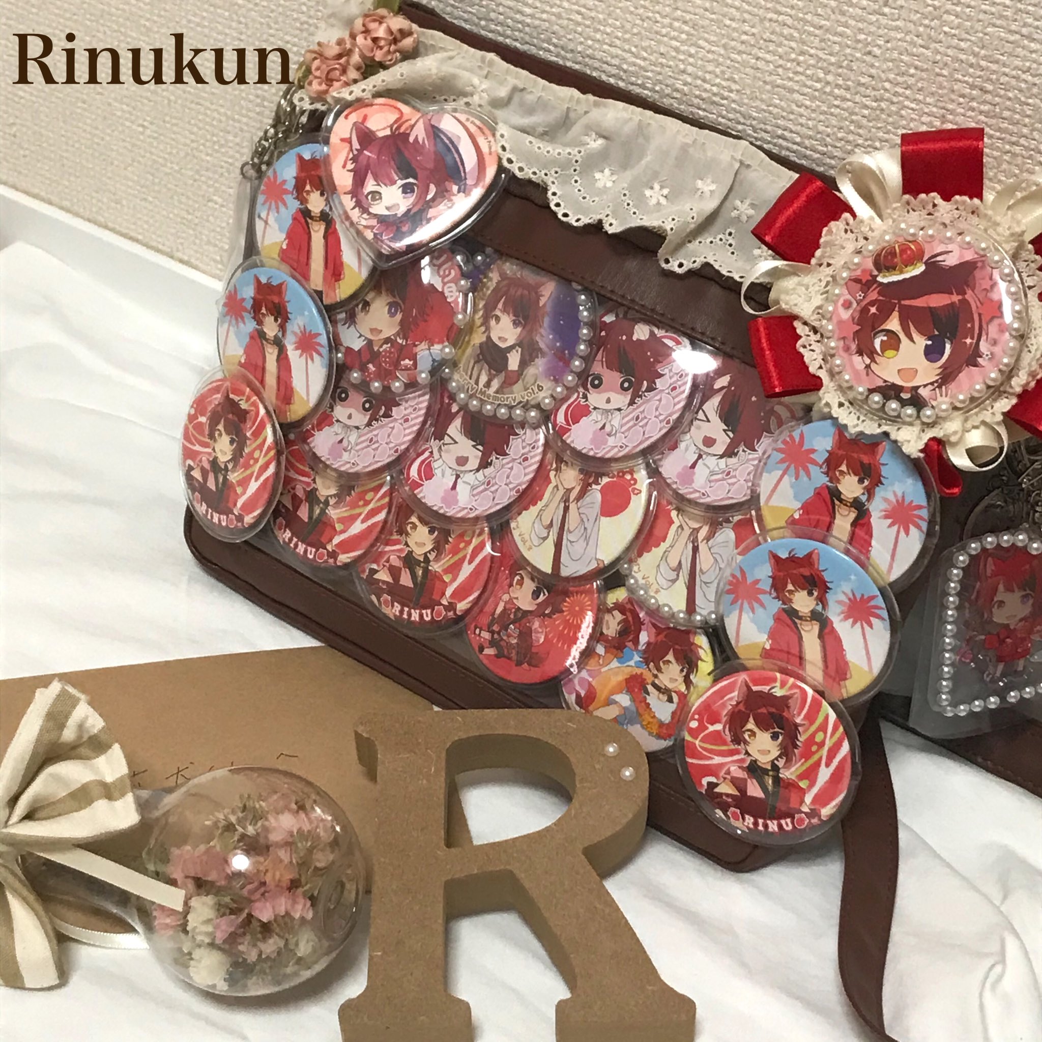 すとぷり莉犬くん缶バッジ80個と痛バセット すとぷり