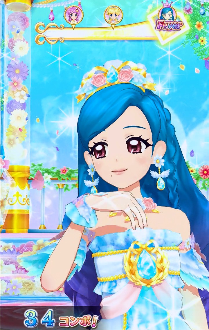 アイカツ アンジュアクアマリンコーデ