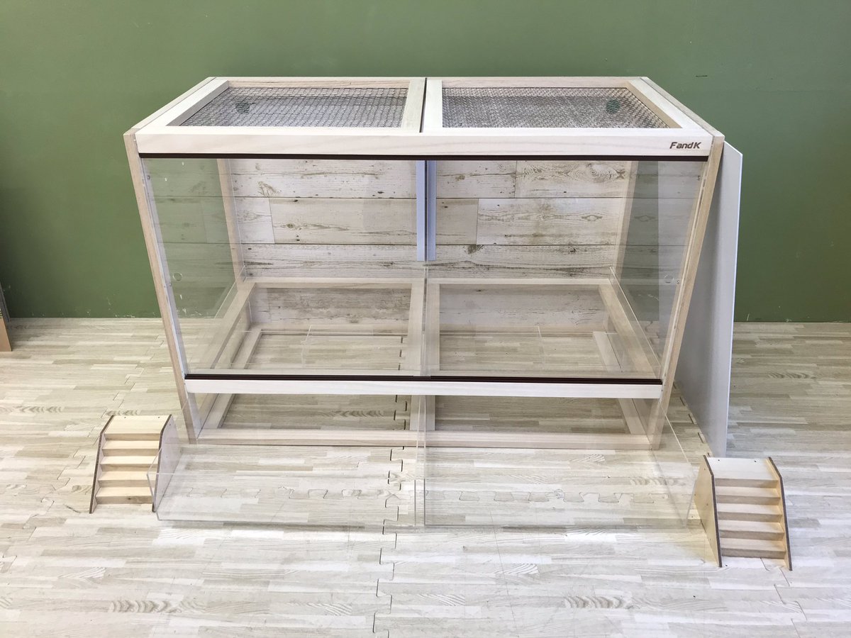 ときち 爬虫類ケージ フトアゴ ハリネズミ フルオプション 送料込み