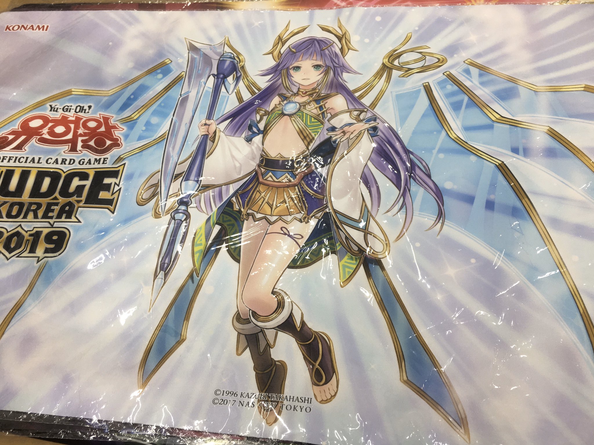 遊戯王 プレイマット world champion 2018 韓国 遊戯王 WCS2018