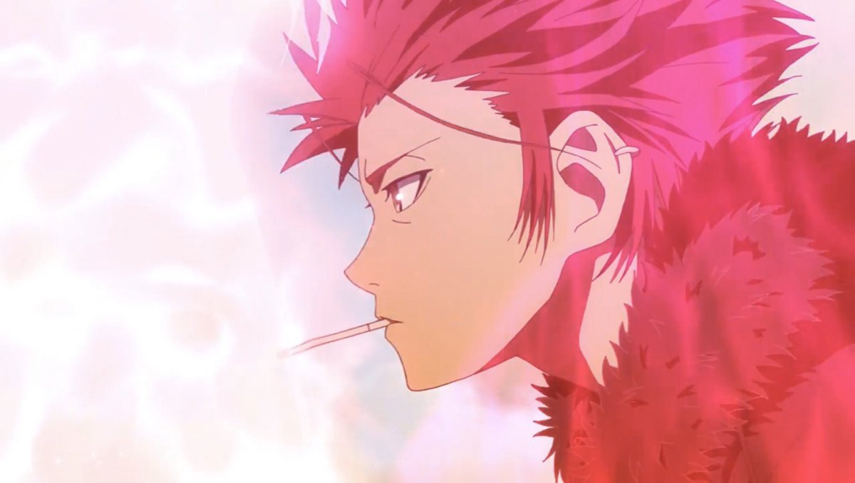 アニメ K ラミネート加工ポスター 周防尊 アニメイト天王寺店 アニメK