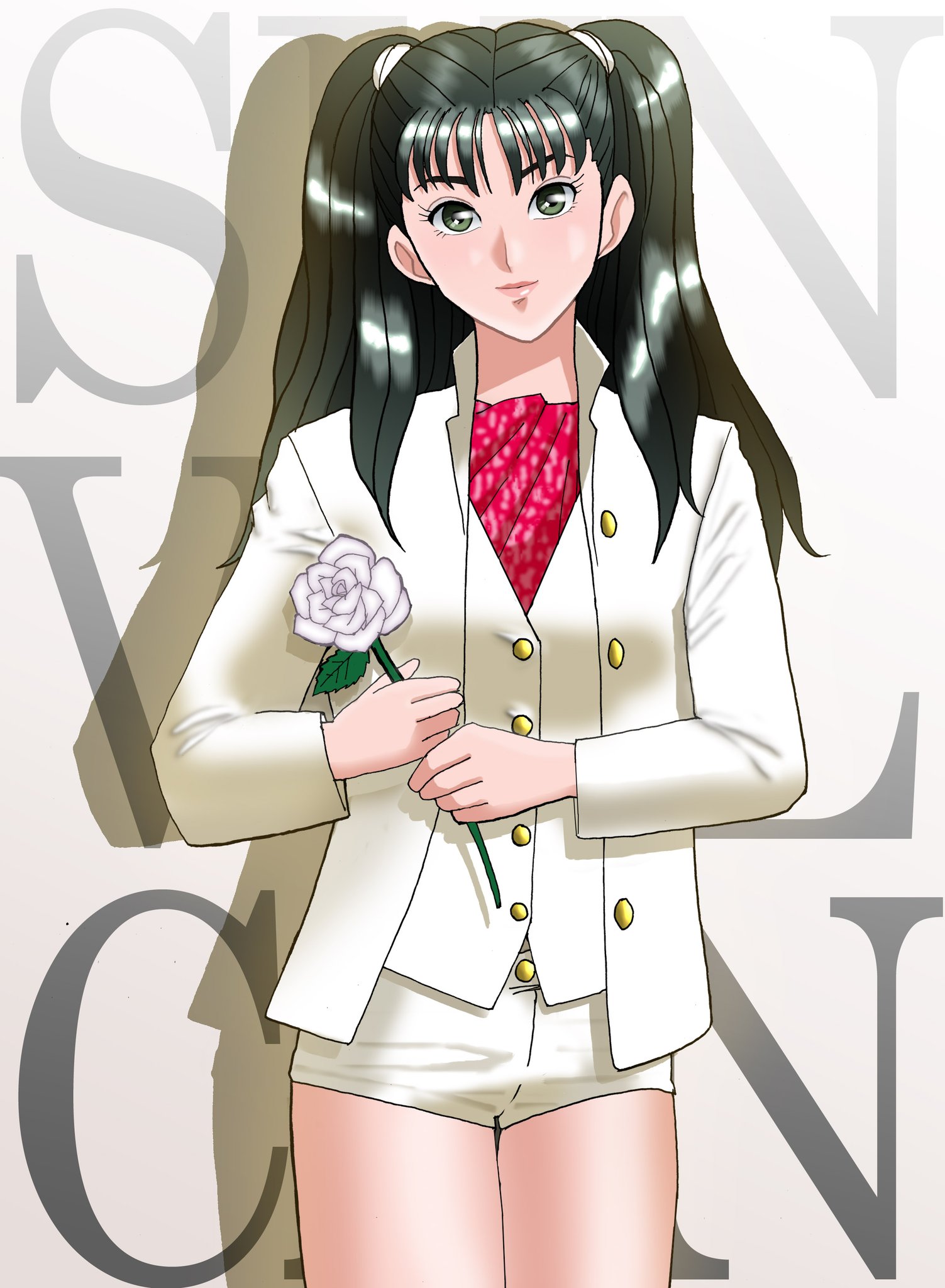 太陽戦隊サンバルカン根本由美の直筆サイン色紙 東映特撮ヒロイン嵐山