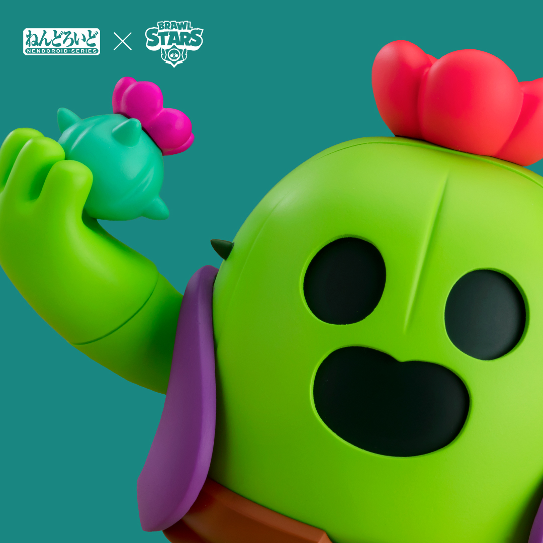 ブロスタ スパイク フィギュア ねんどろいど brawl stars spike