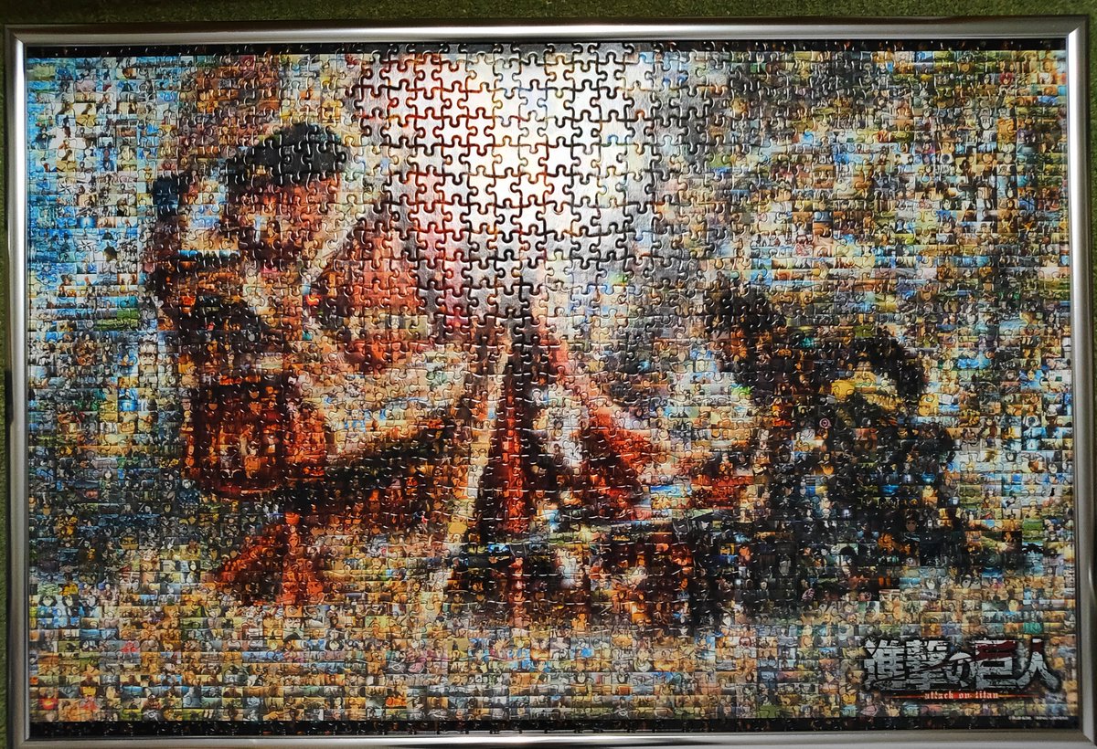 進撃の巨人 ジグソーパズル1000ピース モザイクアート 良い 進撃の巨人