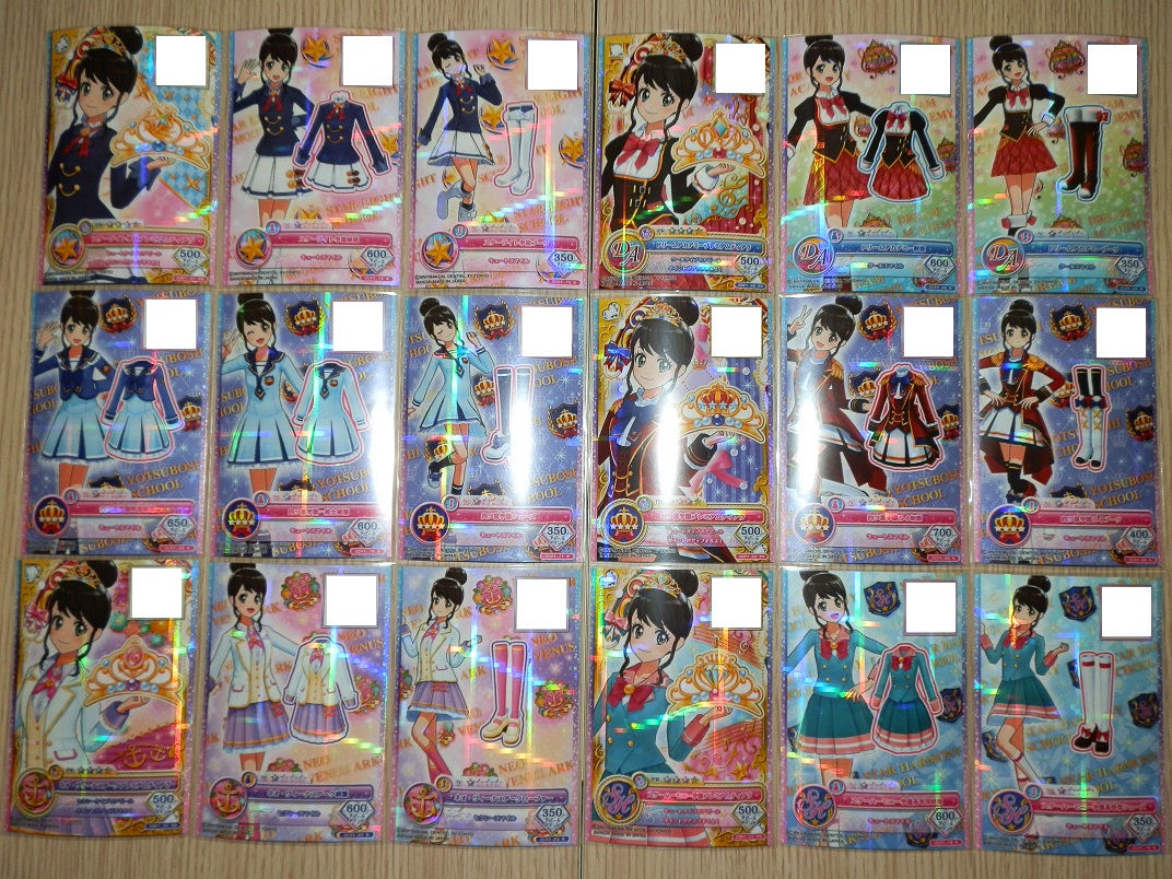 アイカツオンパレード！ドリームストーリー第1弾PR ばら売り