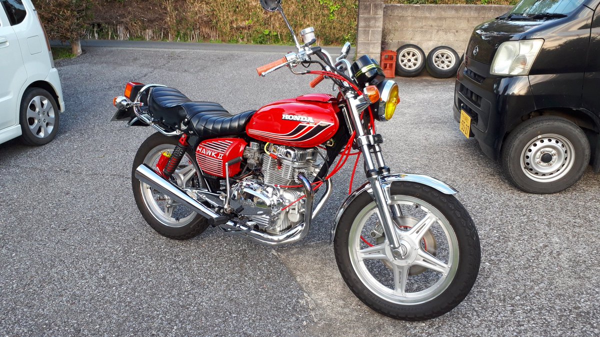 CB400N CB250N ホーク3 外装 タンク テールランプ フェンダー 館山