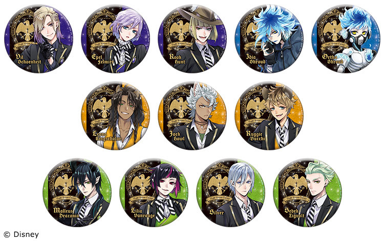 ツイステリドル namco ナムコ 実験着 缶バッジ 18点ツイステ 缶バッジ