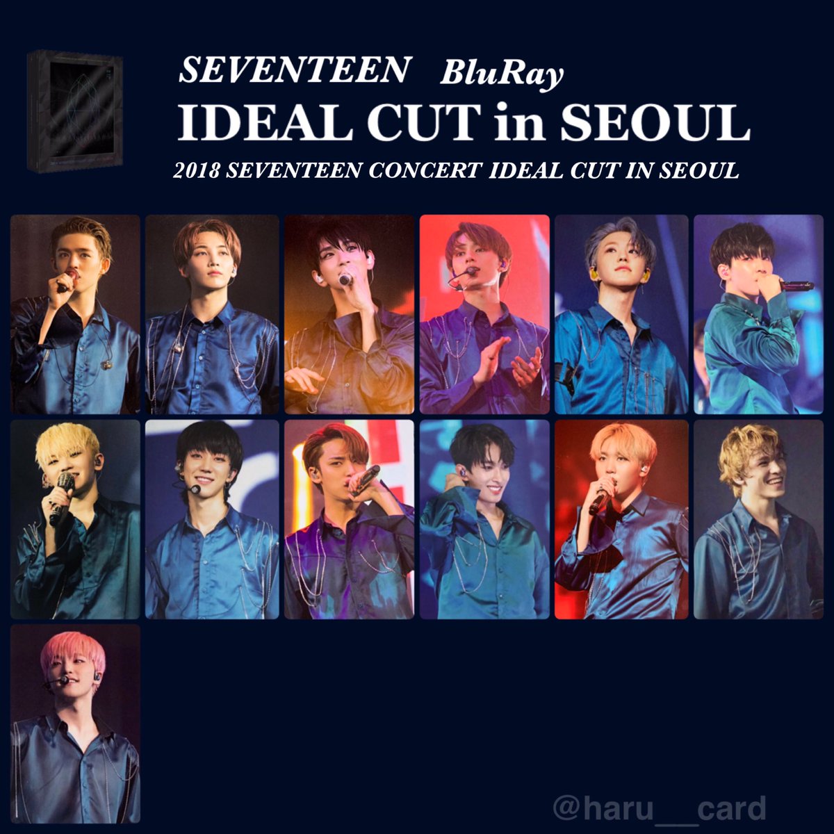 SEVENTEEN ミンハオ ideal cut Seoul DVD トレカ