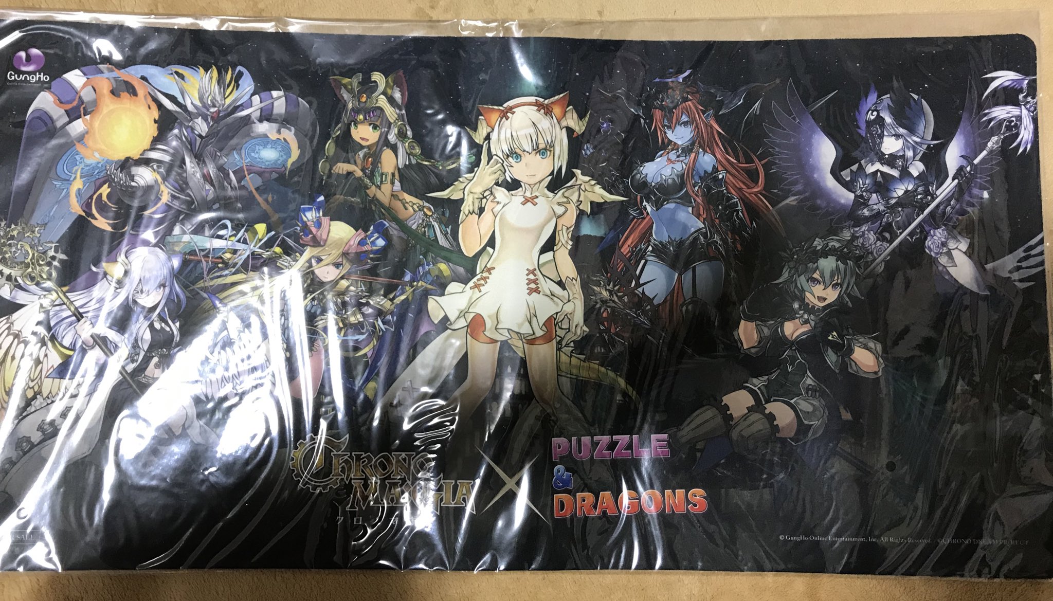 クロノマギア ラバープレイマット パズドラ