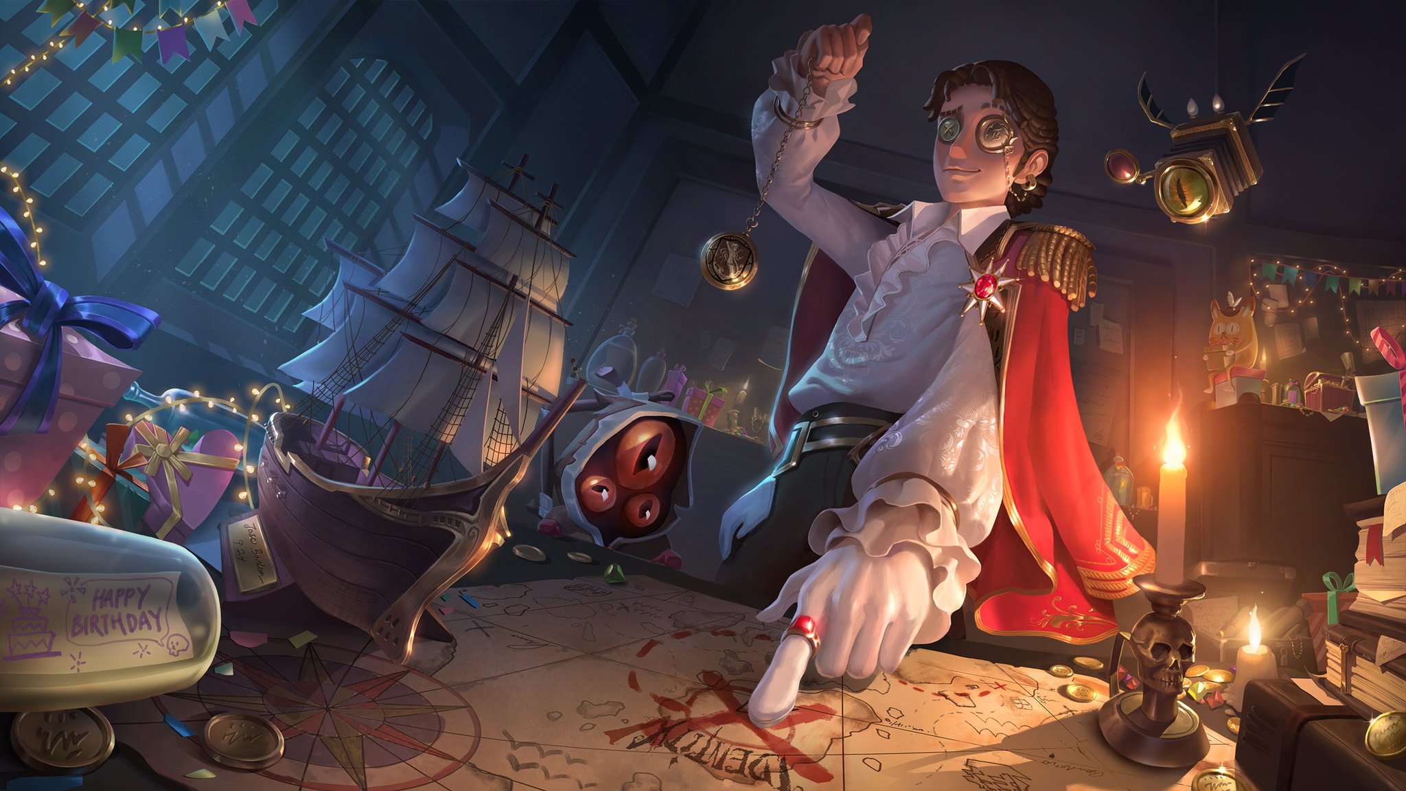 第五人格 バースデー 誕生日 キャンバスボード 一等航海士 第五人格