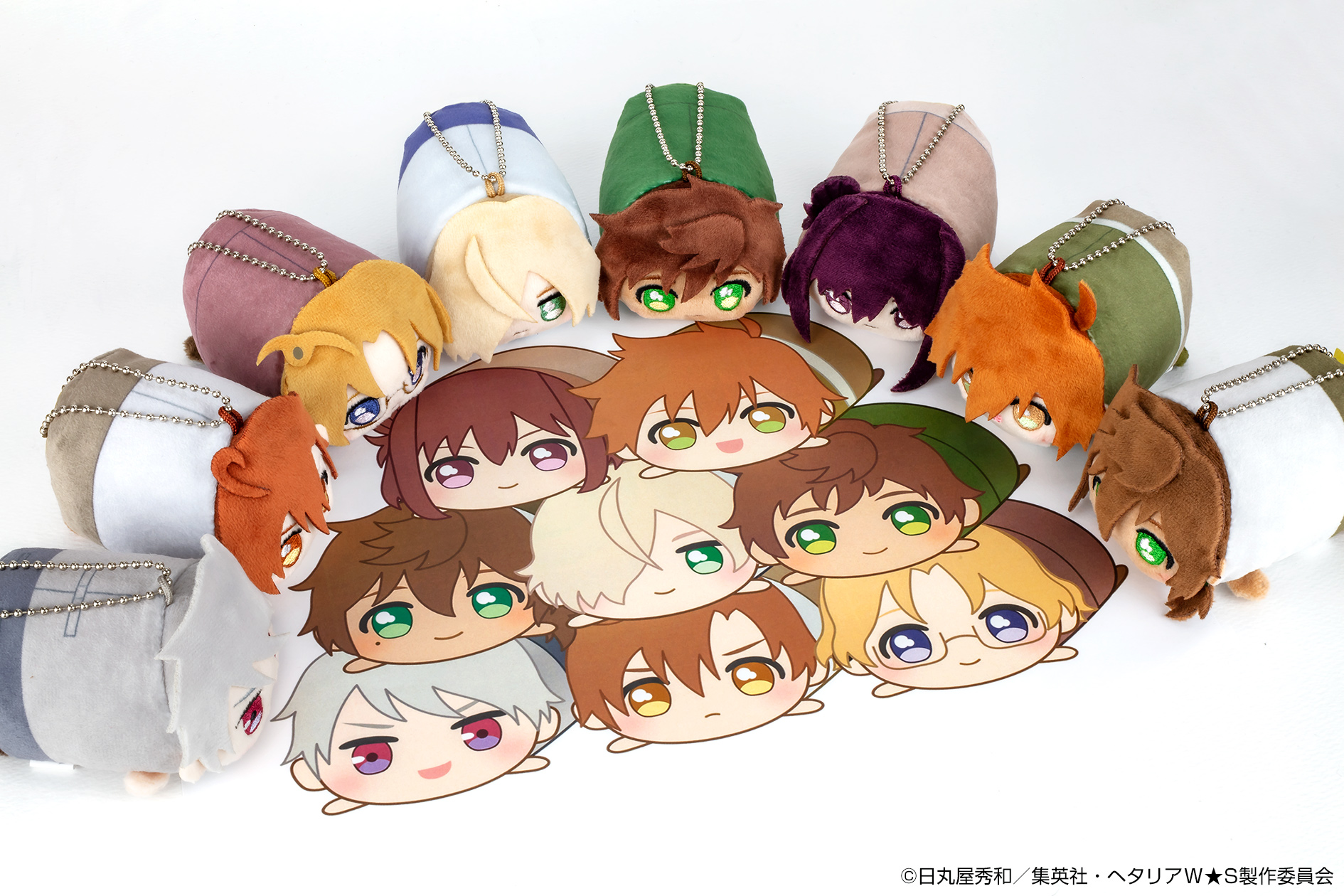 ヘタリアWorld☆Stars】ごろりんマスコット ヘタリア World☆Stars