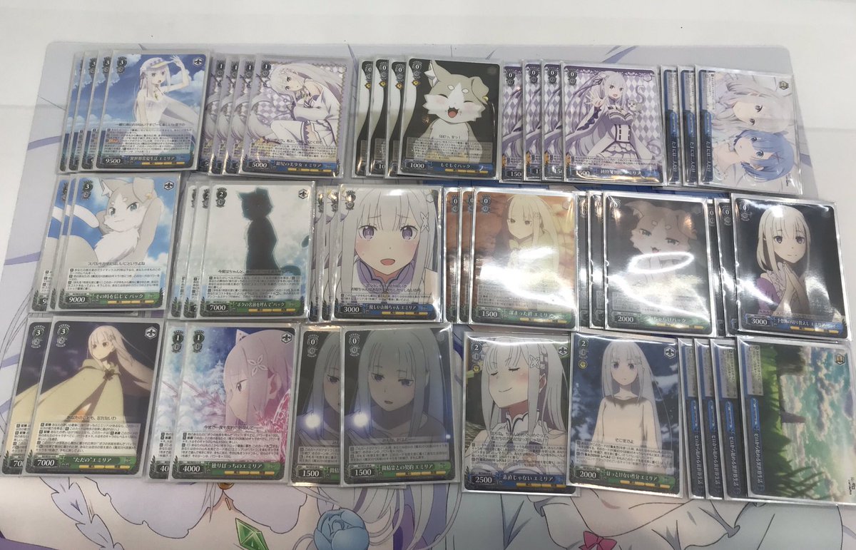 ヴァイス リゼロ デッキ ヴァイスシュヴァルツ リゼロ デッキ 引退品