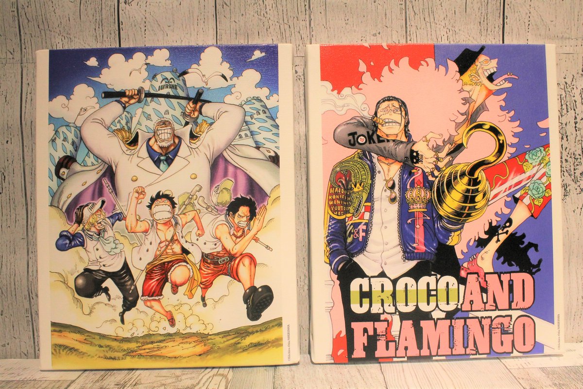 ワンピース麦わらストア限定1000話巻頭カラーフルカラーアートボード