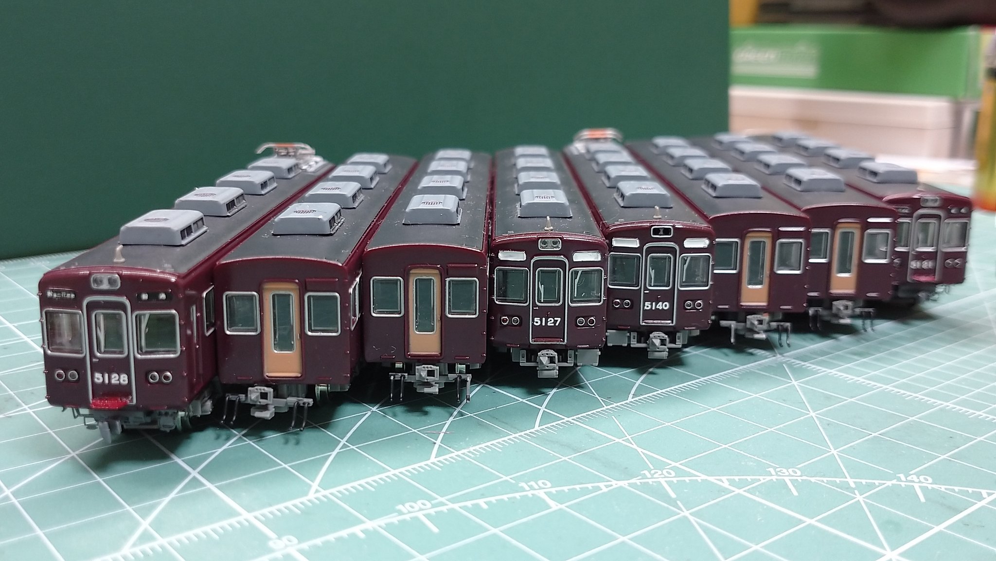 鉄道コレクション 鉄コレ 阪急5000系 2箱 5100系 1箱