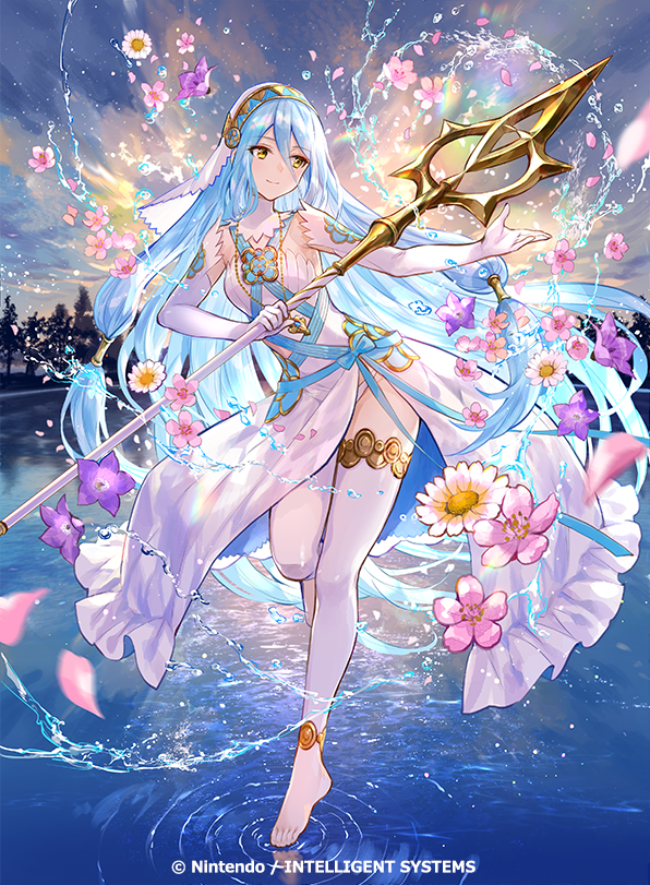 果てなき闘いの果てに アクア SR+ ファイアーエムブレムサイファ 最