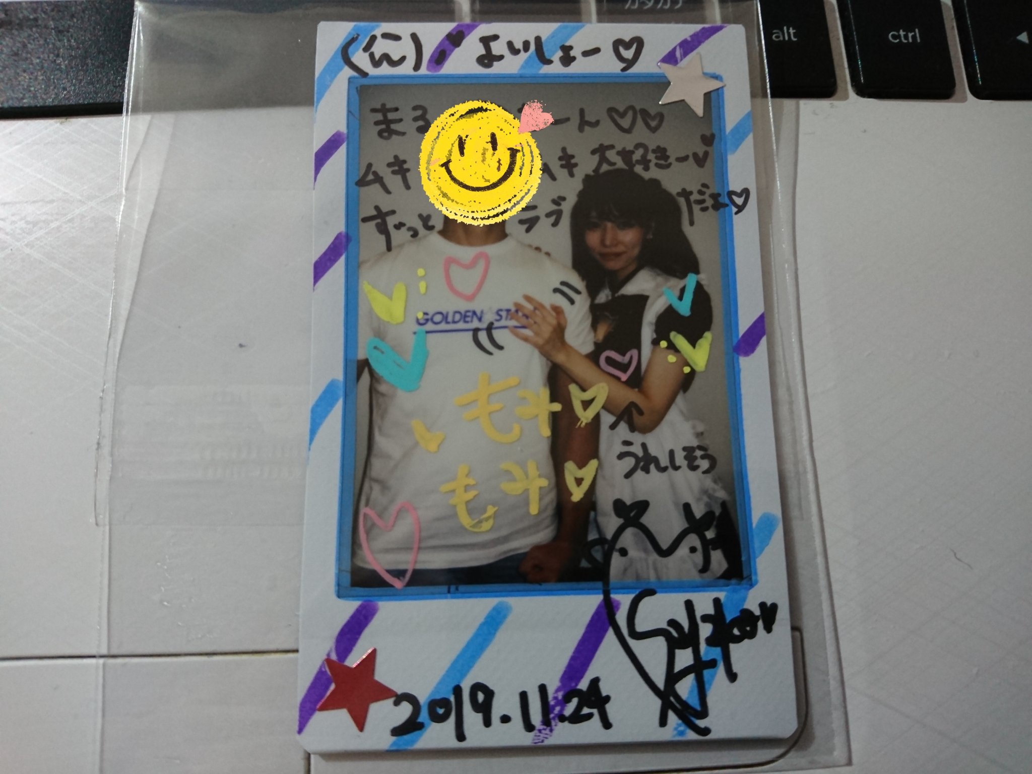 似鳥沙也加 直筆サイン入りチェキ 当選 直筆サイン入り ポストカード