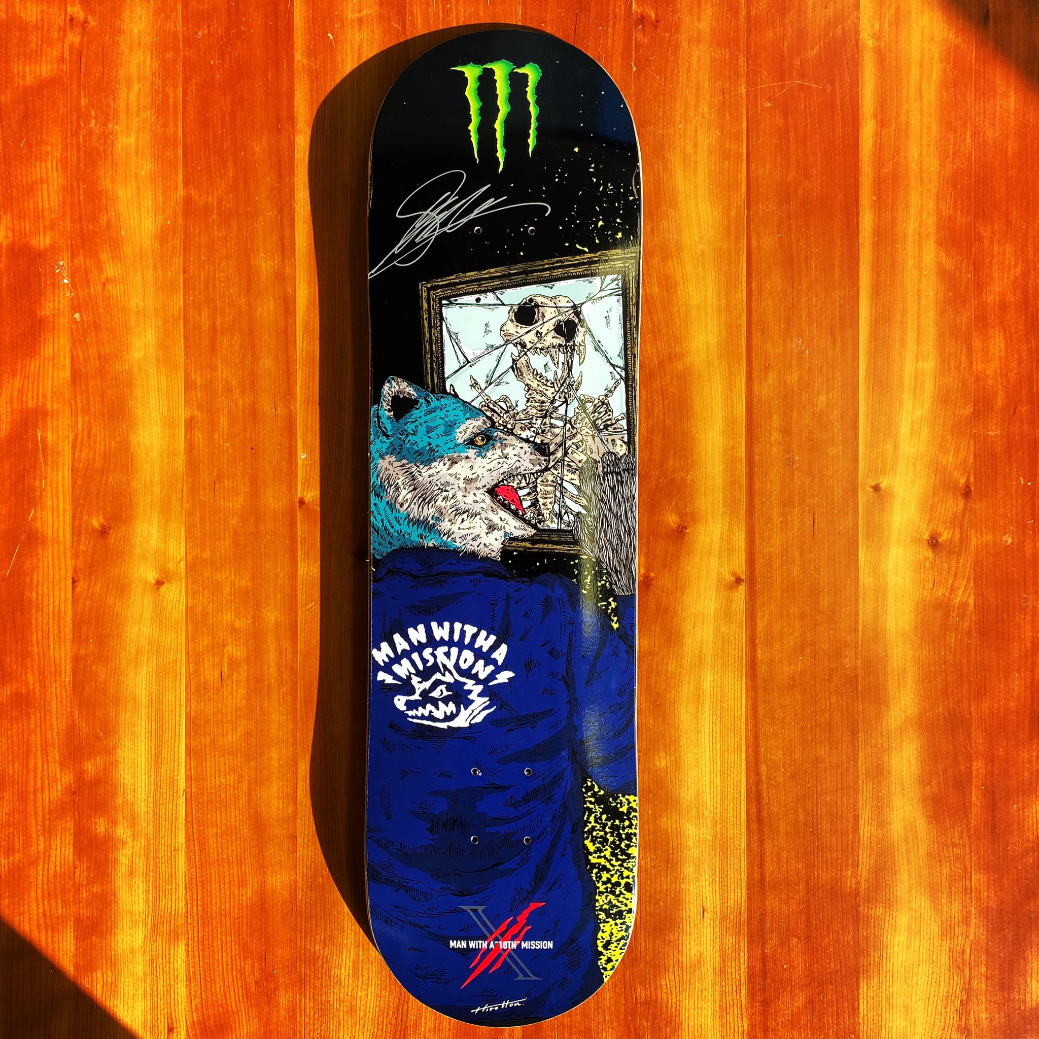 MAN WITH A MISSION MONSTER スノーボード