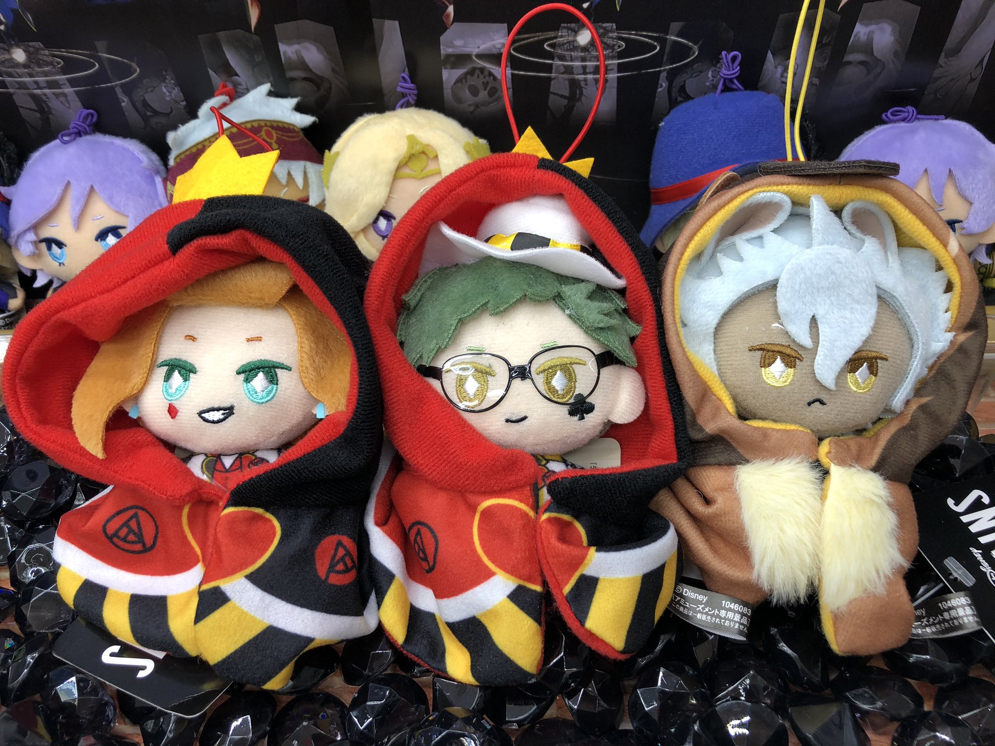 ツイステ ヴィランズ フード付ぬいぐるみケープ リュック まとめページ