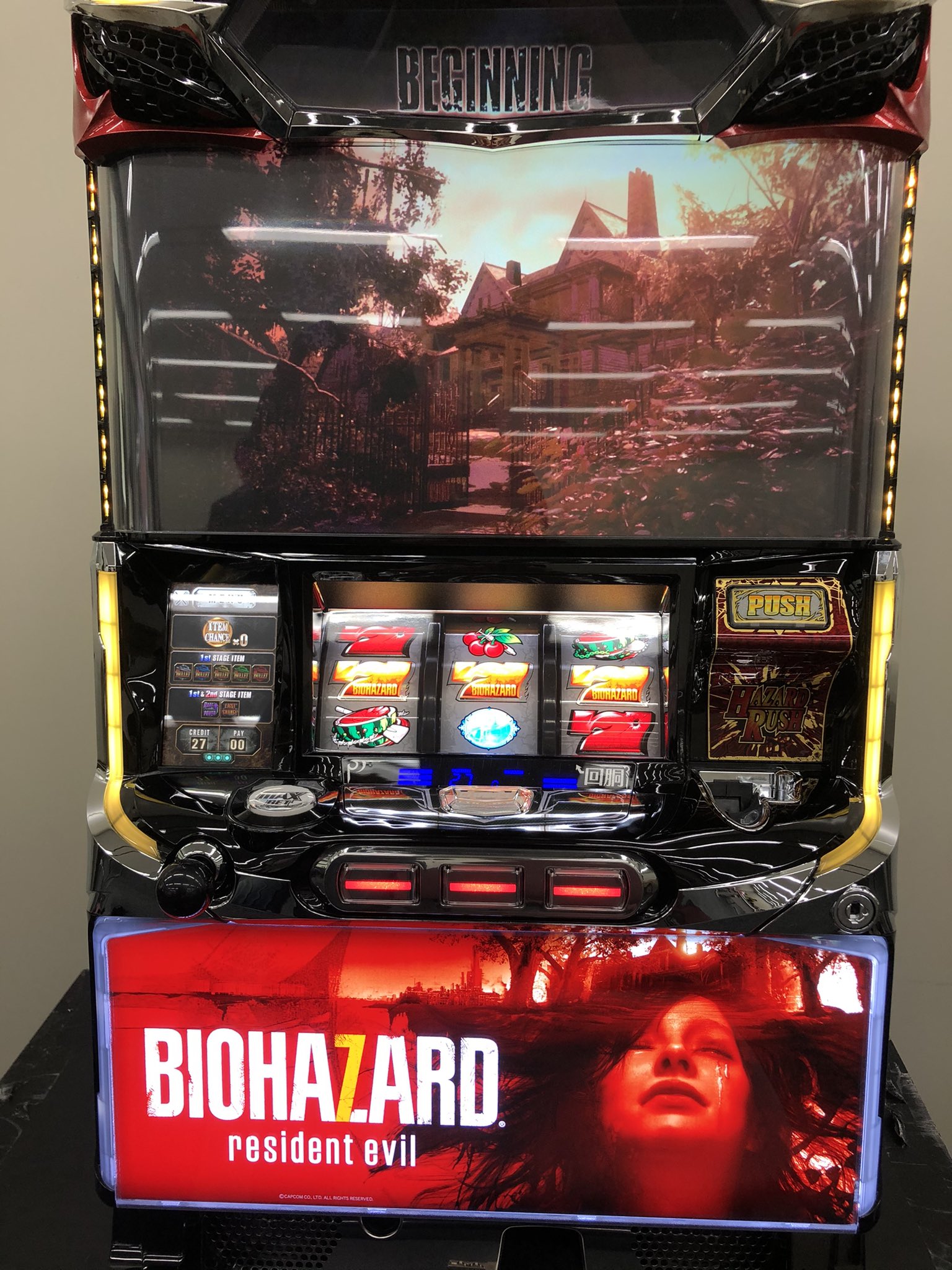 お買い得品 バイオハザードRE2 パチスロ実機 スロット実機 パチスロ