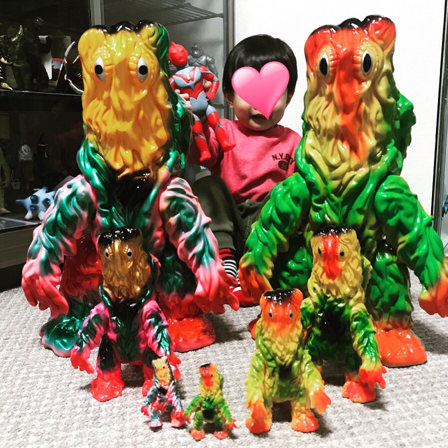 M1号 デラックスヘドラ 蓄光版 ワンフェス WF2022 WF2022w ゴジラ